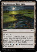 Contaminated Landscape MH3 #218 (Near Mint Common) Magic: The Gathering: Modern Horizons 3