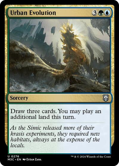 Urban Evolution M3C #276 (Near Mint Uncommon) Magic: The Gathering: Commander: Modern Horizons 3