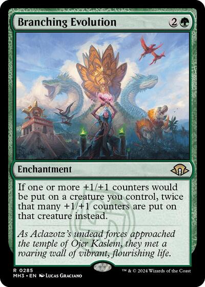 Branching Evolution MH3 #285 (Near Mint Rare) Magic: The Gathering: Modern Horizons 3