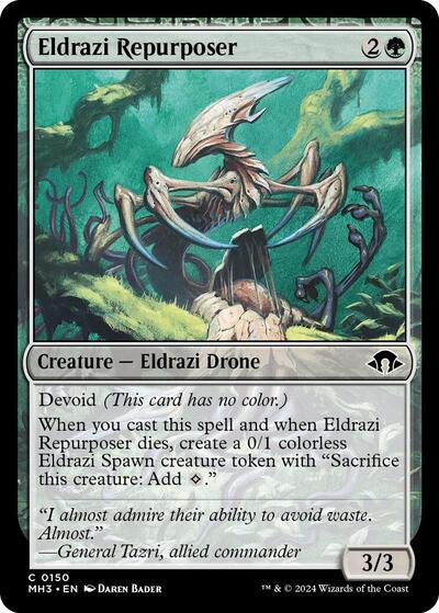 Eldrazi Repurposer MH3 #150 (Near Mint Common) Magic: The Gathering: Modern Horizons 3