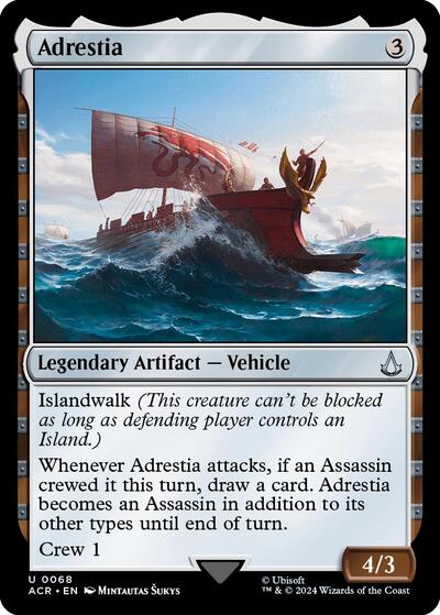 Adrestia ACR #68 (Near Mint Uncommon) Magic: The Gathering: Universes Beyond: Assassin's Creed