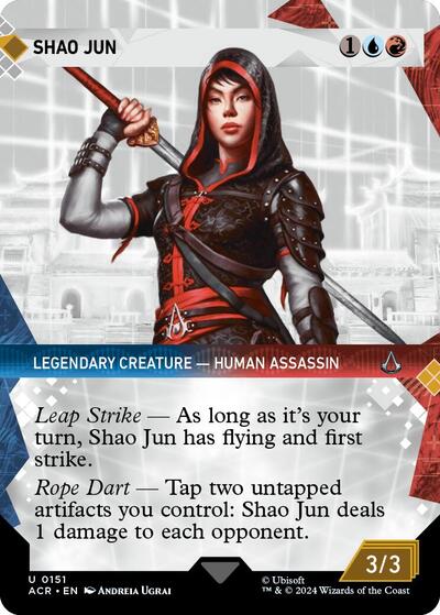 Shao Jun Showcase ACR #151 (Near Mint Uncommon) Magic: The Gathering: Universes Beyond: Assassin's Creed