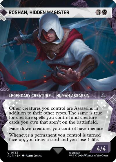 Roshan Hidden Magister Showcase ACR #133 (Near Mint Uncommon) Magic: The Gathering: Universes Beyond: Assassin's Creed