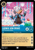 Ludwig Von Drake - Self-Proclaimed Genius 5 #151/204 (Near Mint Uncommon) Disney Lorcana: Shimmering Skies