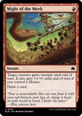 Might of the Meek BLB #144 (Near Mint Common) Magic: The Gathering: Bloomburrow