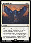 Dawns Truce BLB #9 (Near Mint Rare) Magic: The Gathering: Bloomburrow