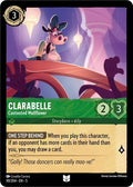 Clarabelle - Contented Wallflower 5 #90/204 (Near Mint Uncommon) Disney Lorcana: Shimmering Skies