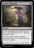 Sinister Monolith BLB #113 (Near Mint Uncommon) Magic: The Gathering: Bloomburrow