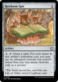 Heirloom Epic Foil BLB #246 (Moderately Played Uncommon) Magic: The Gathering: Bloomburrow