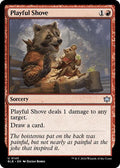 Playful Shove BLB #145 (Near Mint Uncommon) Magic: The Gathering: Bloomburrow