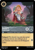 Sleepy - Sluggish Knight 5 #177/204 (Near Mint Uncommon) Disney Lorcana: Shimmering Skies