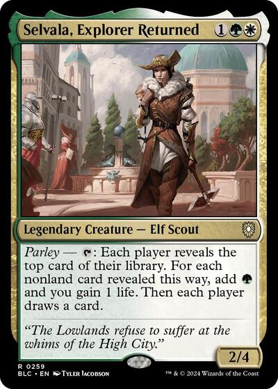 Selvala Explorer Returned BLC #259 (Near Mint Rare) Magic: The Gathering: Commander: Bloomburrow
