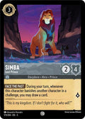 Simba - Lost Prince 5 #173/204 (Near Mint Common) Disney Lorcana: Shimmering Skies