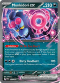 Munkidori ex 037 064 Holofoil SFA #037/064 (Near Mint Double Rare) Pokemon: SV: Shrouded Fable