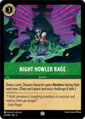 Night Howler Rage 5 #95/204 (Near Mint Common) Disney Lorcana: Shimmering Skies
