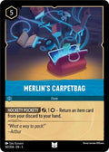 Merlin's Carpetbag 5 #167/204 (Near Mint Uncommon) Disney Lorcana: Shimmering Skies