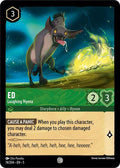 Ed - Laughing Hyena 5 #74/204 (Near Mint Common) Disney Lorcana: Shimmering Skies
