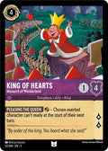 King of Hearts - Monarch of Wonderland 5 #57/204 (Near Mint Uncommon) Disney Lorcana: Shimmering Skies