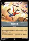 Food Fight! 5 #199/204 (Near Mint Uncommon) Disney Lorcana: Shimmering Skies