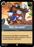 Duck for Cover! 5 #198/204 (Near Mint Common) Disney Lorcana: Shimmering Skies