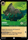 Shenzi - Scar's Accomplice 5 #70/204 (Near Mint Uncommon) Disney Lorcana: Shimmering Skies