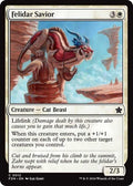 Felidar Savior FDN #12 (Near Mint Common) Magic: The Gathering: Foundations