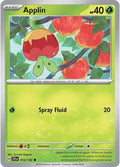Applin Reverse Holofoil SCR #012/142 (Near Mint Common) Pokemon: SV07: Stellar Crown