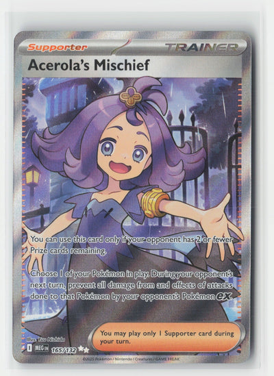 Acerola's Mischief - Holo ME01: Mega Evolution MEG 165/132