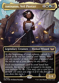 Aminatou Veil Piercer Borderless Commander: Duskmourn: House of Horror DSC #1 (Mythic Rare) Magic: The Gathering: