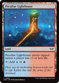Peculiar Lighthouse Foil DSK #265 (Moderately Played Land) Magic: The Gathering: Duskmourn: House of Horror