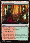 Bleeding Woods DSK #257 (Near Mint Land) Magic: The Gathering: Duskmourn: House of Horror
