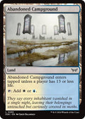 Abandoned Campground DSK #255 (Near Mint Land) Magic: The Gathering: Duskmourn: House of Horror