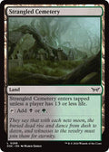 Strangled Cemetery DSK #268 (Near Mint Land) Magic: The Gathering: Duskmourn: House of Horror