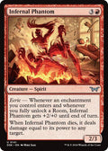 Infernal Phantom DSK #141 (Near Mint Uncommon) Magic: The Gathering: Duskmourn: House of Horror