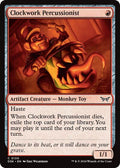 Clockwork Percussionist 0130 Foil DSK #130 (Near Mint Common) Magic: The Gathering: Duskmourn: House of Horror