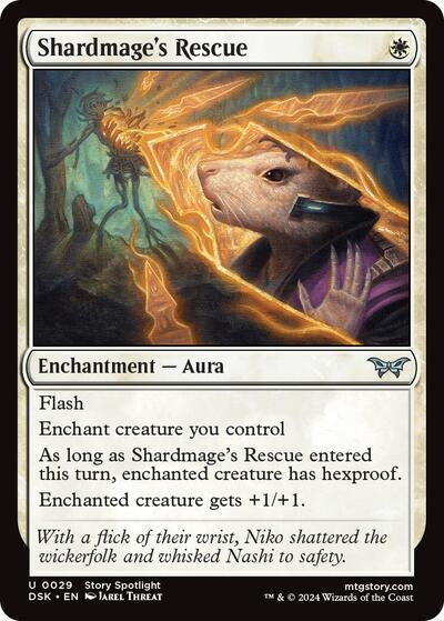 Shardmages Rescue Duskmourn: House of Horror DSK #29 (Uncommon) Magic: The Gathering: