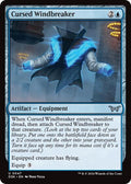 Cursed Windbreaker DSK #47 (Near Mint Uncommon) Magic: The Gathering: Duskmourn: House of Horror