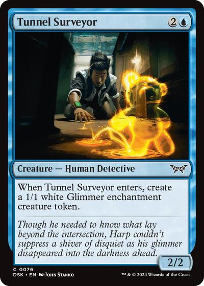 Tunnel Surveyor DSK #76 (Near Mint Common) Magic: The Gathering: Duskmourn: House of Horror