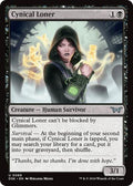 Cynical Loner DSK #89 (Near Mint Uncommon) Magic: The Gathering: Duskmourn: House of Horror