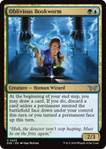 Oblivious Bookworm 0225 DSK #225 (Near Mint Uncommon) Magic: The Gathering: Duskmourn: House of Horror