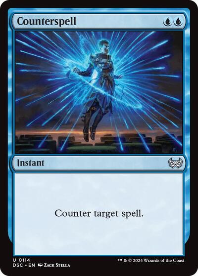 Counterspell DSC #114 (Near Mint Uncommon) Magic: The Gathering: Commander: Duskmourn: House of Horror