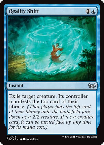 Reality Shift DSC #125 (Near Mint Uncommon) Magic: The Gathering: Commander: Duskmourn: House of Horror
