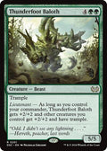 Thunderfoot Baloth DSC #201 (Near Mint Rare) Magic: The Gathering: Commander: Duskmourn: House of Horror