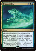 Oversimplify DSC #228 (Near Mint Rare) Magic: The Gathering: Commander: Duskmourn: House of Horror