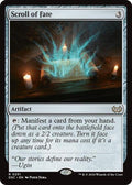 Scroll of Fate DSC #251 (Near Mint Rare) Magic: The Gathering: Commander: Duskmourn: House of Horror