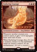 Enduring Courage DSK #133 (Near Mint Rare) Magic: The Gathering: Duskmourn: House of Horror