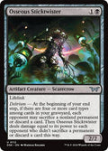 Osseous Sticktwister Foil DSK #112 (Near Mint Uncommon) Magic: The Gathering: Duskmourn: House of Horror
