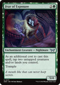 Fear of Exposure DSK #177 (Near Mint Uncommon) Magic: The Gathering: Duskmourn: House of Horror