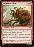Bedhead Beastie DSK #125 (Near Mint Common) Magic: The Gathering: Duskmourn: House of Horror