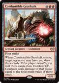 Combustible Gearhulk DSC #163 (Near Mint Mythic Rare) Magic: The Gathering: Commander: Duskmourn: House of Horror